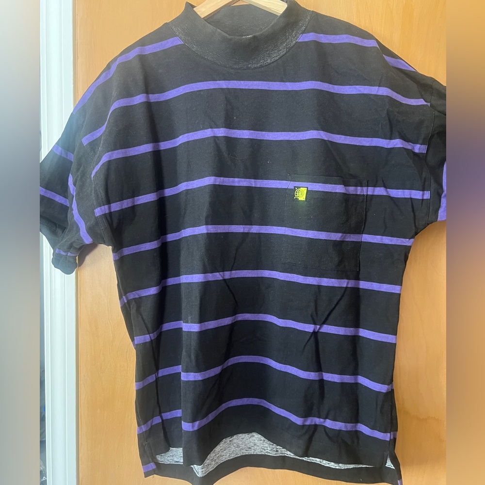 NWT OP Ocean Pacific Vintage Stripe Shrit